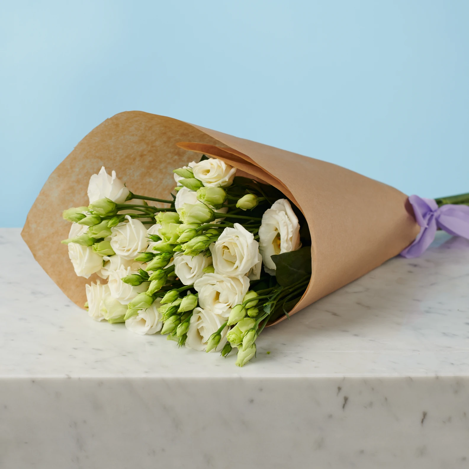 5 White Lisianthus - image №2