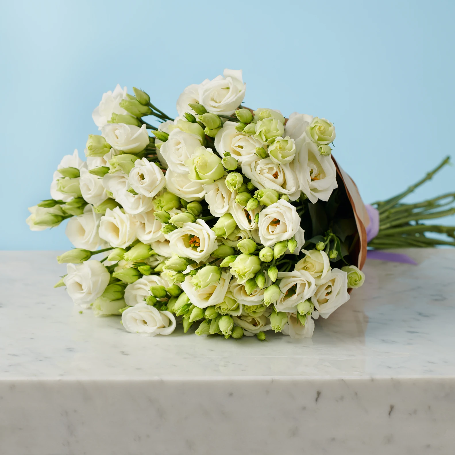 12 White Lisianthus - image №2